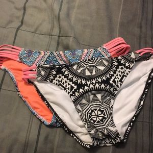 2 pairs of Xhilaration bikini bottoms